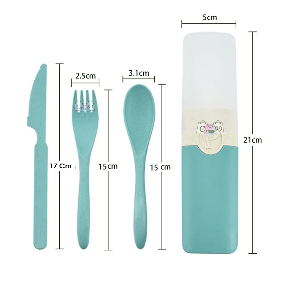 Miniatura 3 de Set cubiertos Viajeros o De camping